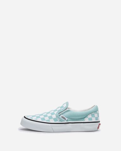 Classic Slip-On  (Color Theory Checkerboard Canal Blue)