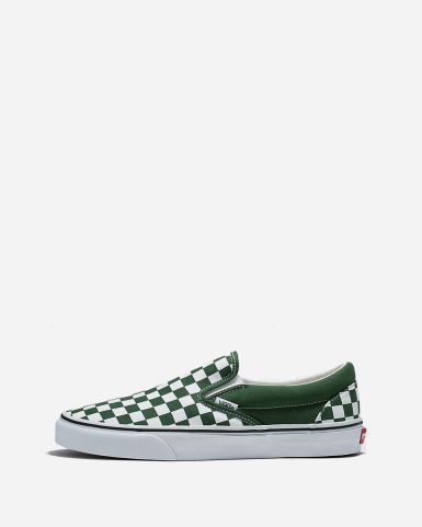 Classic Slip-On Color Theory (Checkerboard Greener Pastures)