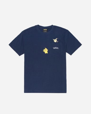 寶可夢Pikachu&謎擬Ｑ 口袋TEE