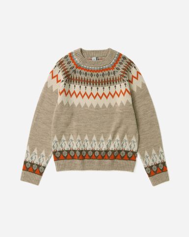 Booby Nordic Knit Crew Top