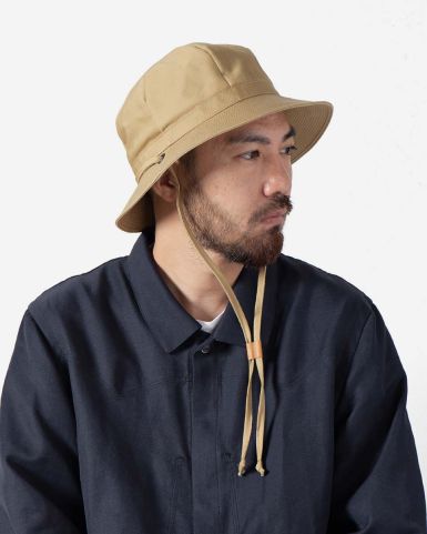 Chin Strap Top-Rounded Bucket Hag