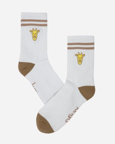 Giraffe EMB Socks
