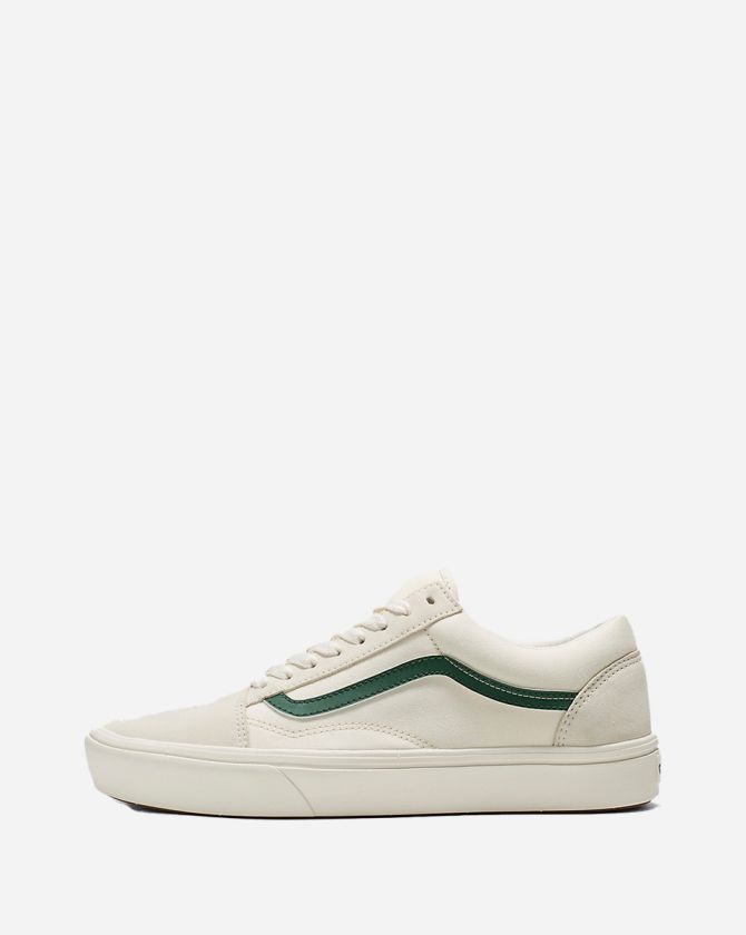Vans Comfycush Old Skool Growing Everyday (White/Green) Men Canvas Shoes